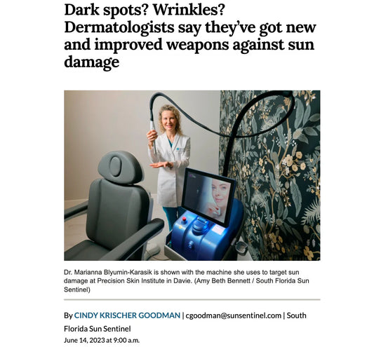 Sun Sentinel Features Stamina Cosmetics Products as New and Improved Weapons against Sun Damage