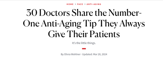 New Beauty: "30 Doctors Share the Number-One Anti-Aging Tip They Always Give Their Patients