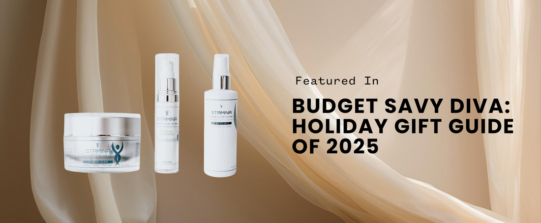 Stamina Cosmetics Trio Featured on Budget Savvy Diva Gift Guide